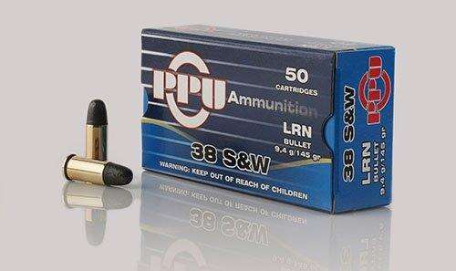 Ammunition TRZ Trading Inc. Ready Series PRIVI 38 S&W LRN 145GR 50 RDS